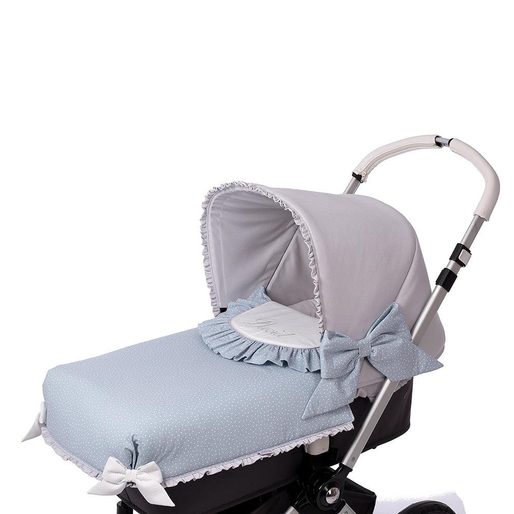 Colcha Capazo A Medida Carro Bebé 171 Estrellitas Bebiti By Nanetes - Nanetes #